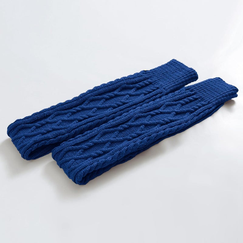 SherryDC Women's Cable Knit Thigh High Boot Socks Extra Long Winter Stockings Leg Warmers - Image 4